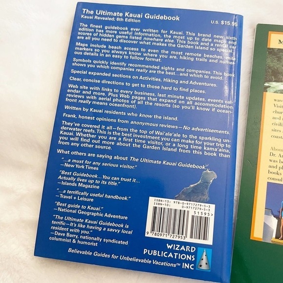 The Ultimate Kauai Guidebook 1995 & Maui's Hana Highway Book Bundle - Picture 4 of 13
